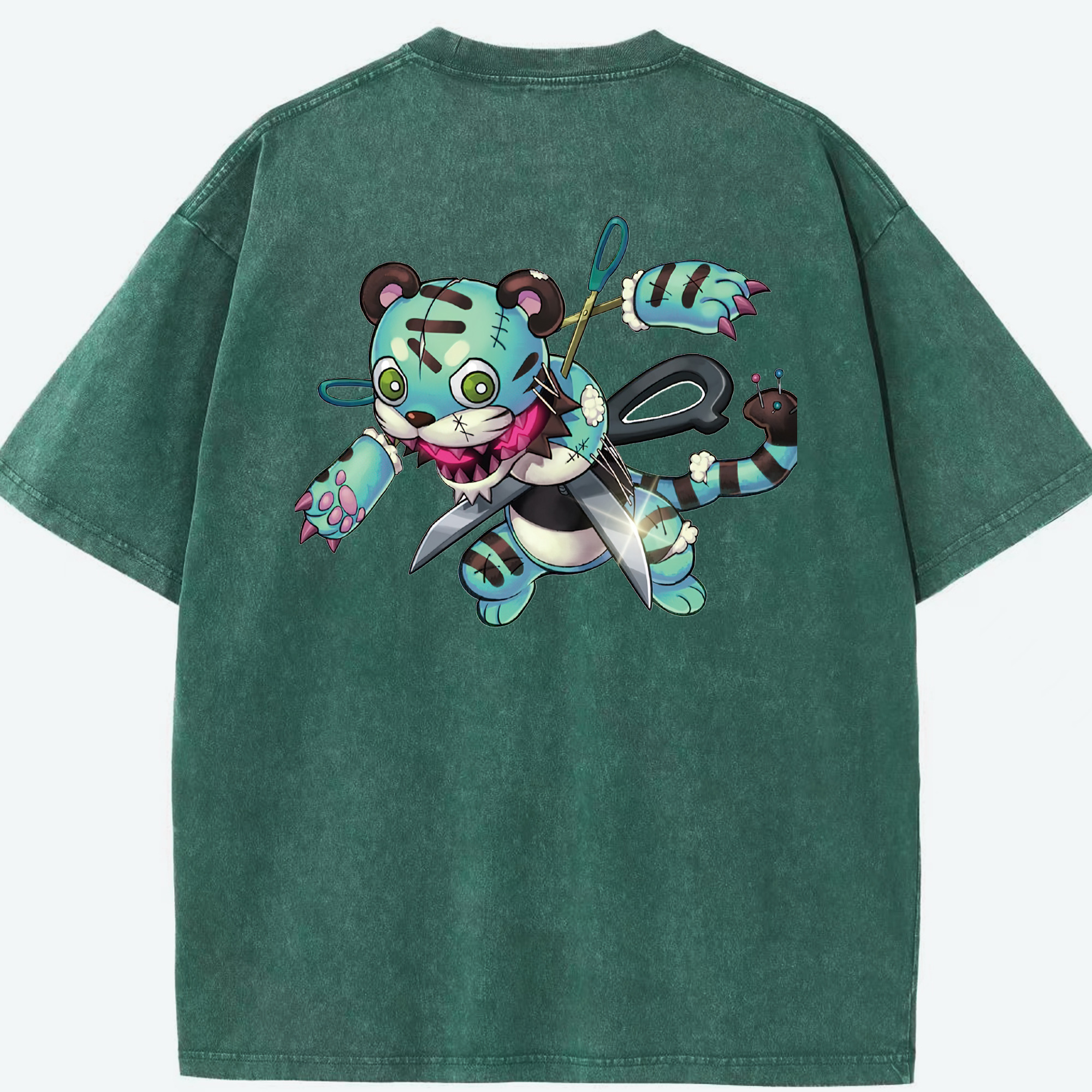 （画像用） 遊☆戯☆王 Yu-Gi-Oh! 綿100% ヴィンテージ風 半袖Tシャツ（背面プリント）